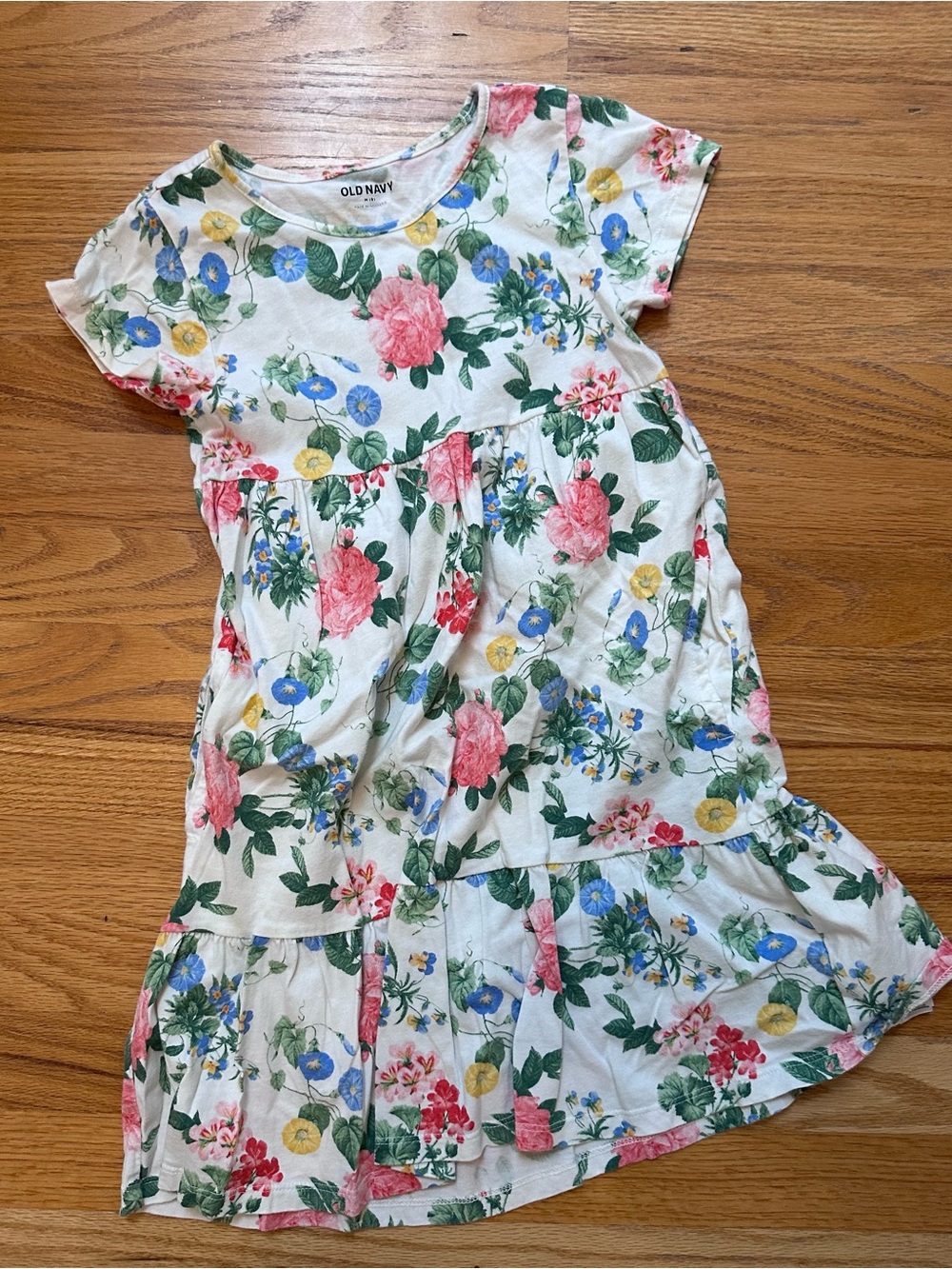 Old Navy White Floral spring Dress